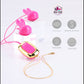 Maia Toys | Maia MOLLI - Pink Vibrating Nipple Clamps & Necklace