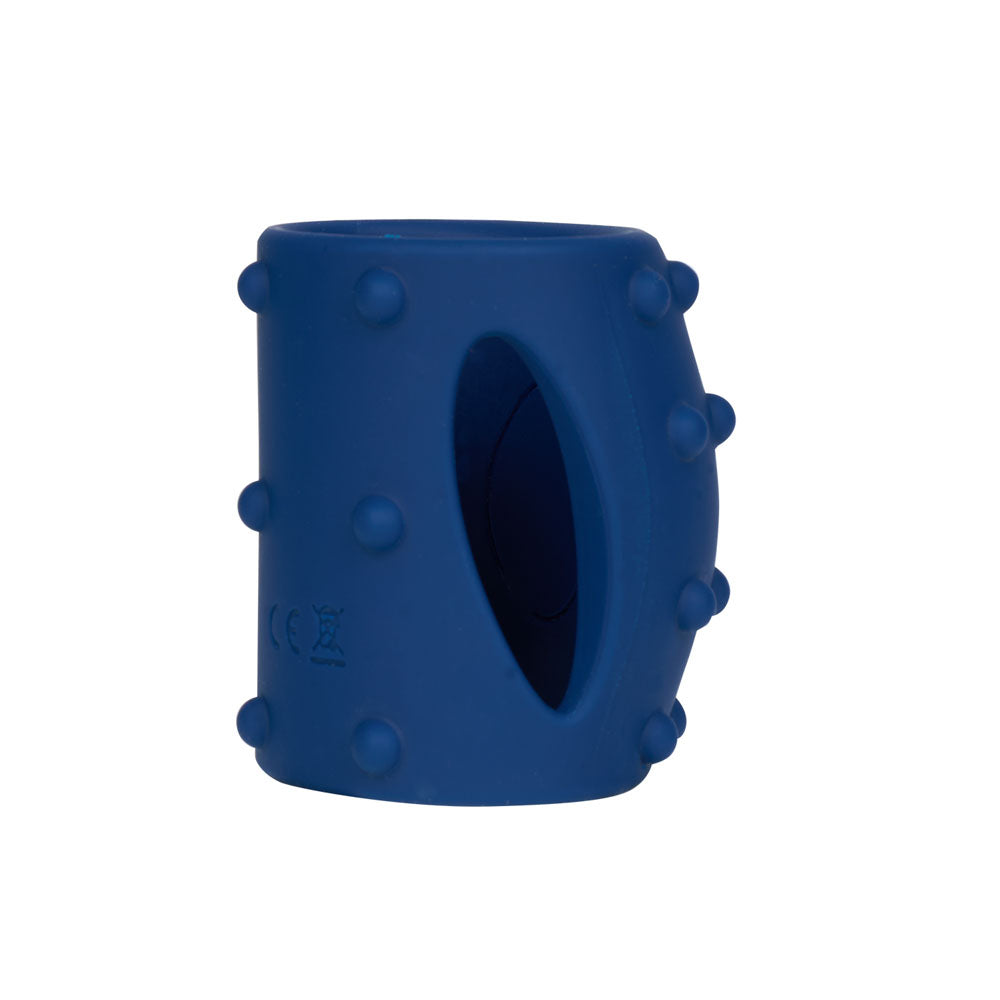 Maia Toys | Maia ROMEO - Blue Vibrating Girth Enhancer Sleeve