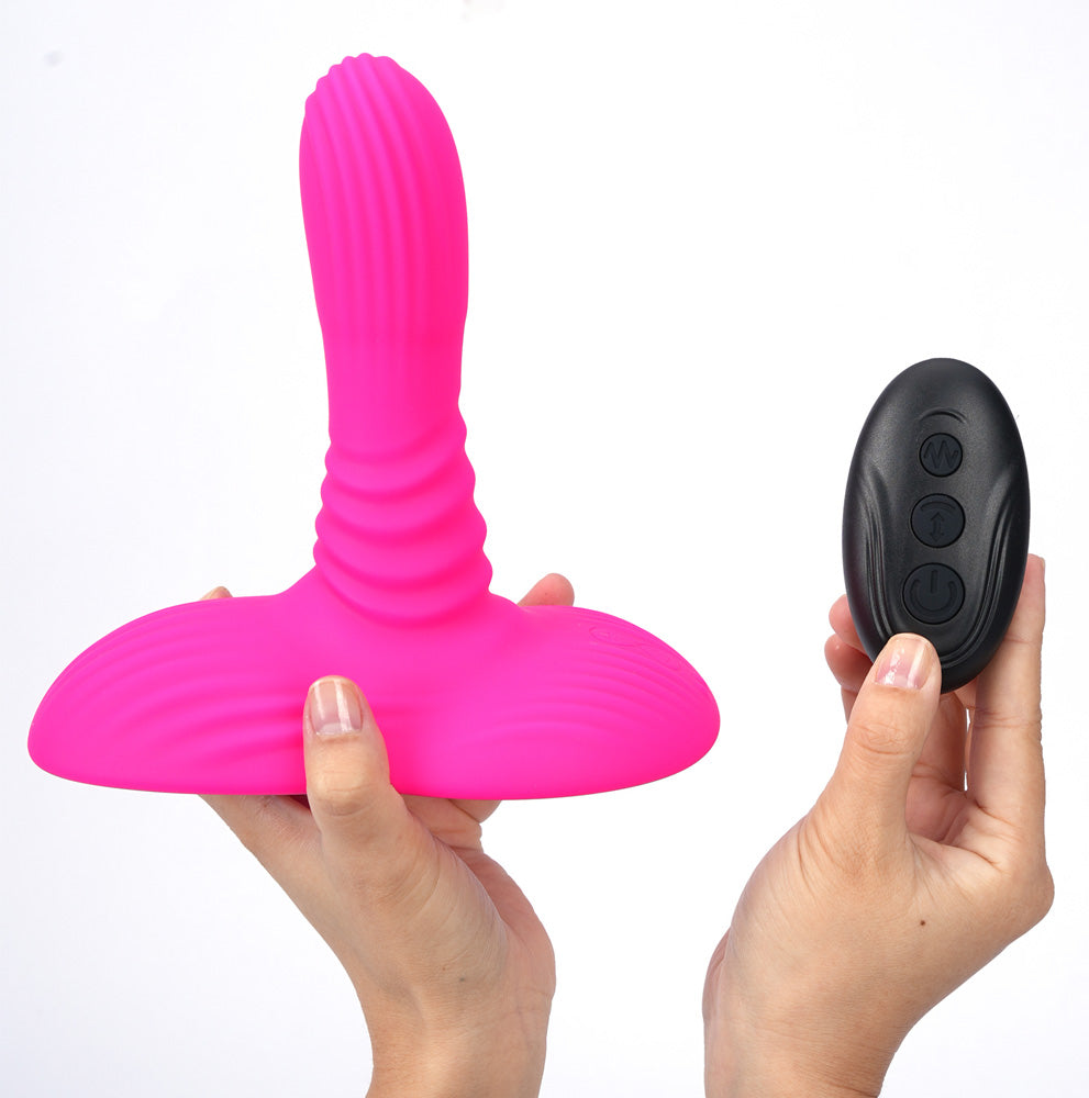 Maia Toys | Maia ADIRA - Pink Thrusting Vibrator with Wireless Remote