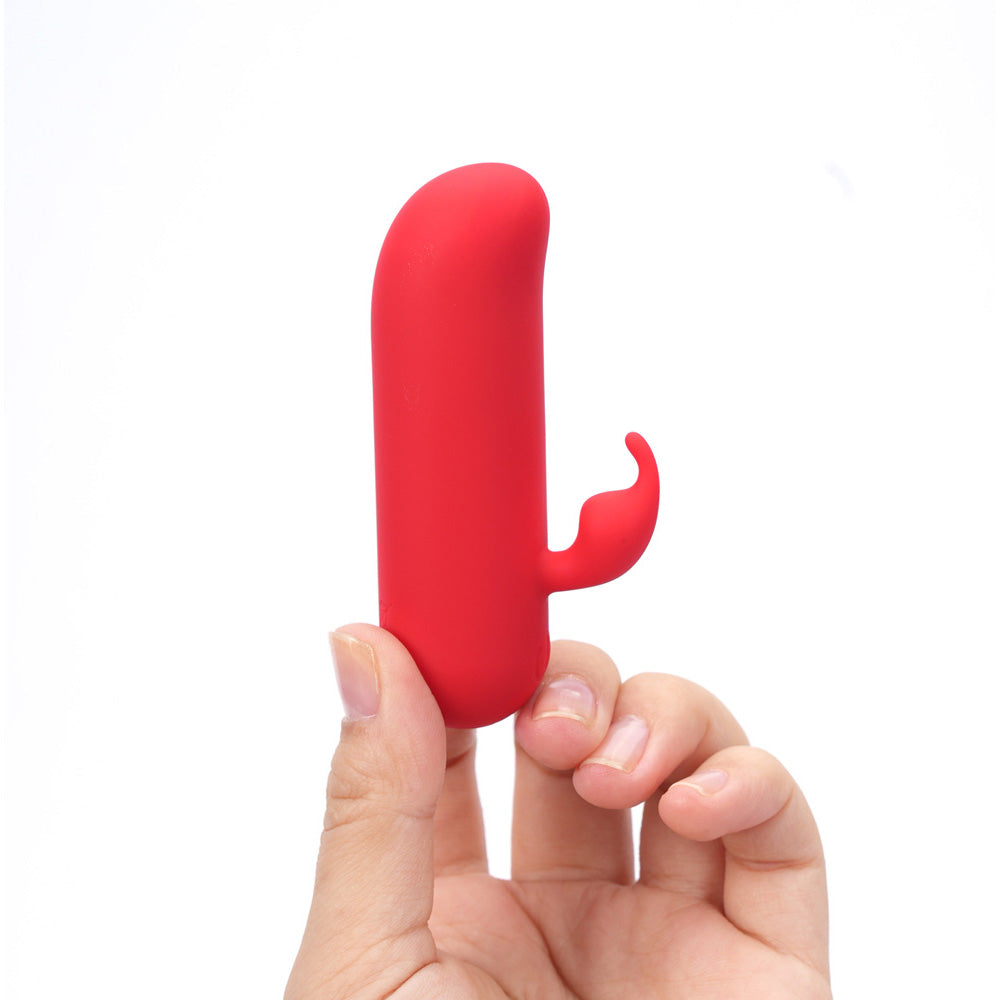 Maia Toys | Maia ZIA - Red 7.6cm USB Rechargeable Mini Bullet Rabbit