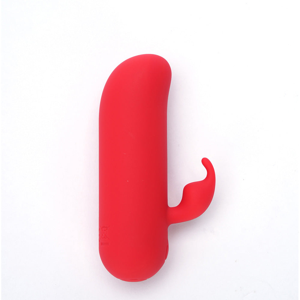 Maia Toys | Maia ZIA - Red 7.6cm USB Rechargeable Mini Bullet Rabbit