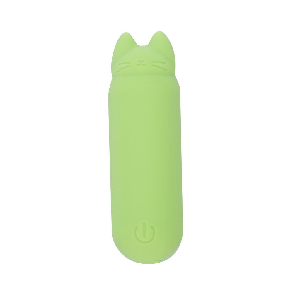 Maia Toys | Maia ALLIE - Green 7.6cm USB Rechargeable Vibrating Bullet
