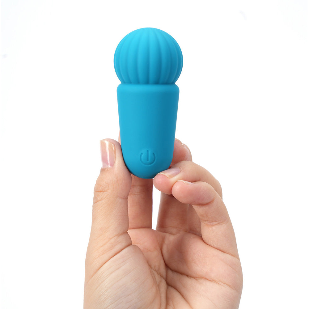Maia Toys | Maia INDI - Blue 7.6cm USB Rechargeable Mini Vibrating Wand