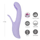 Maia Toys | Maia CHARLI - Lavender 22.9cm Flapping & Tapping Rabbit Vibrator