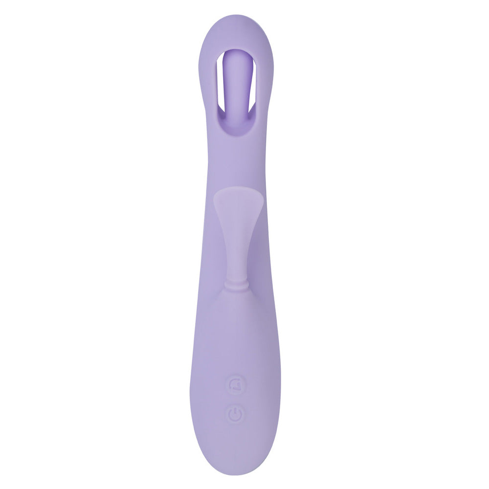 Maia Toys | Maia CHARLI - Lavender 22.9cm Flapping & Tapping Rabbit Vibrator