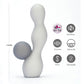 Maia Toys | Maia PRESLEY - Grey 15.2cm Ball Rabbit Vibrator
