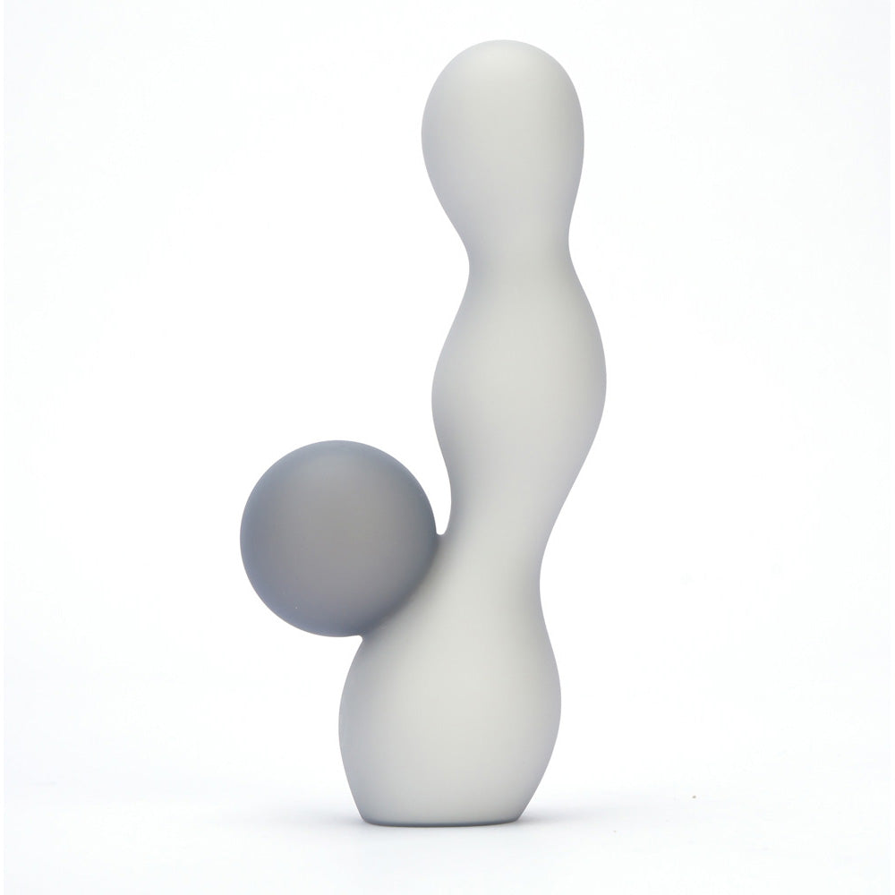 Maia Toys | Maia PRESLEY - Grey 15.2cm Ball Rabbit Vibrator