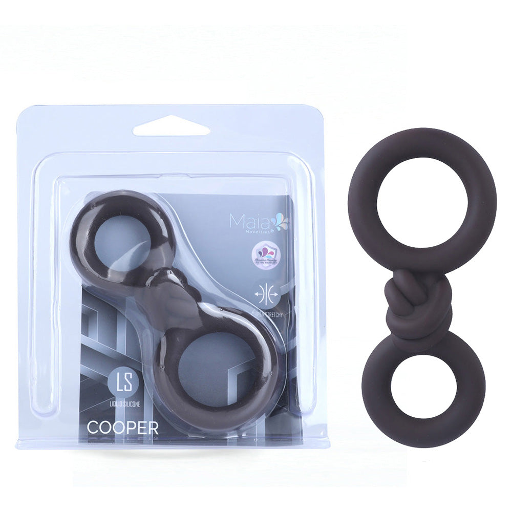 Maia Toys | Maia COOPER - Chocolate Cock & Balls Rings