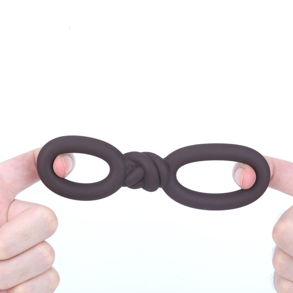 Maia Toys | Maia COOPER - Chocolate Cock & Balls Rings