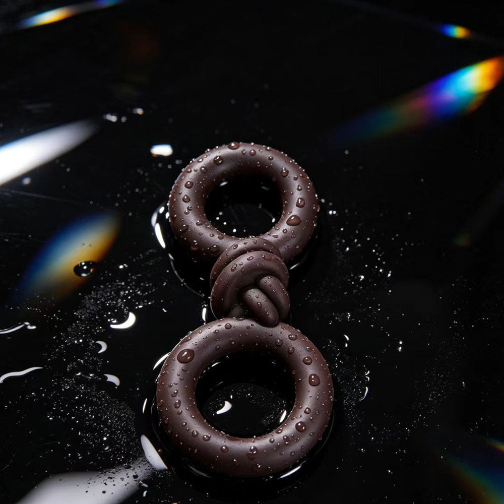 Maia Toys | Maia COOPER - Chocolate Cock & Balls Rings