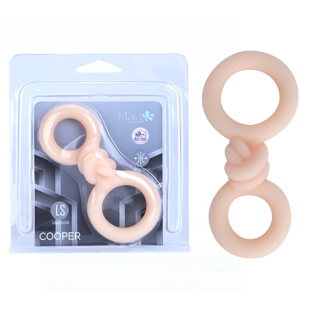 Maia Toys | Maia COOPER - Flesh Cock & Balls Rings