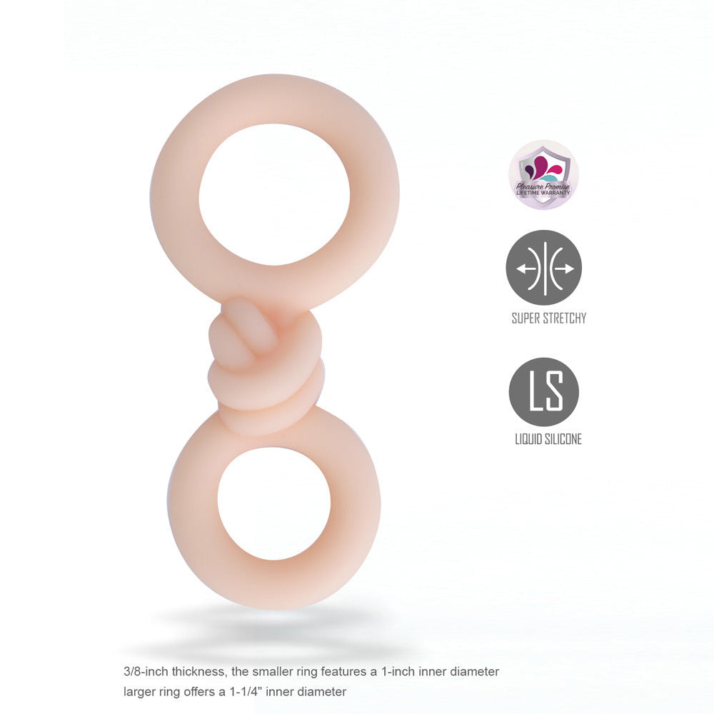 Maia Toys | Maia COOPER - Flesh Cock & Balls Rings
