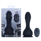 Maia Toys | Maia MAVERICK - Black 16.5cm Inflatable Anal Plug with Wireless Remote