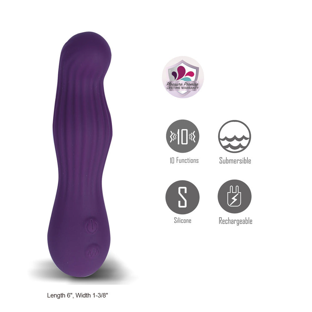 Maia Toys | Maia MESA - Purple 15.2cm G-Spot Vibrator
