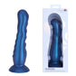 Maia Toys | Maia AURORA - Metallic Blue Vibrating Dildo