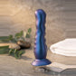 Maia Toys | Maia AURORA - Metallic Blue Vibrating Dildo