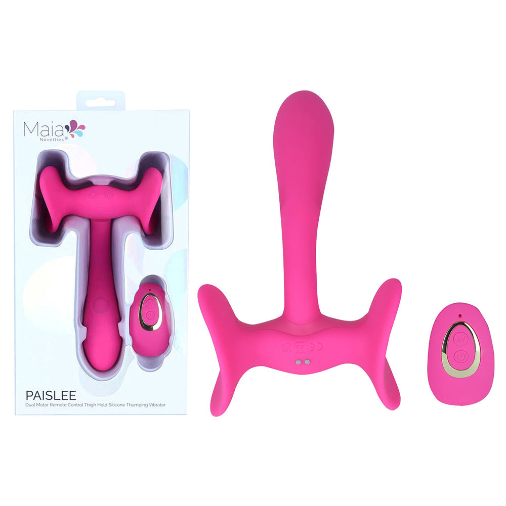Maia Toys | Maia PAISLEE - Thigh Hold Thumping Vibrator with Wireless Remote