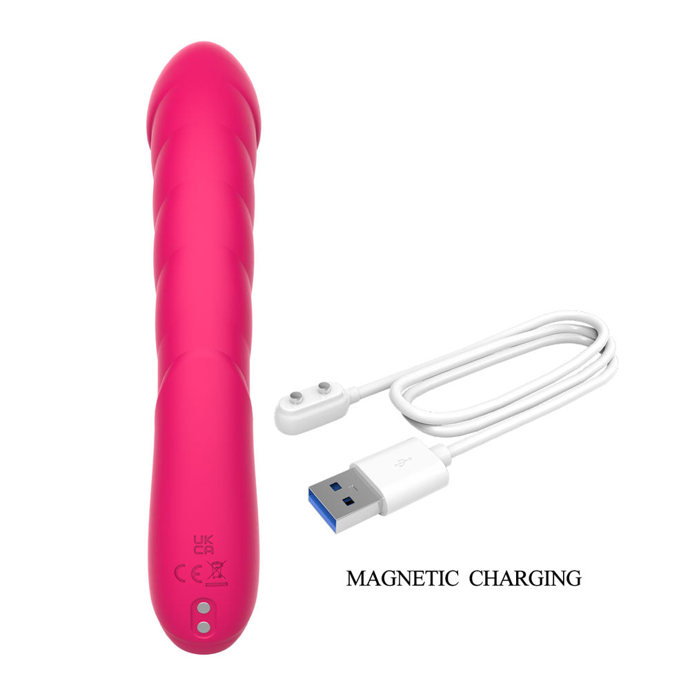 Party Up MONICA - Pink 15.8cm USB Rechargeable Rabbit Vibrator