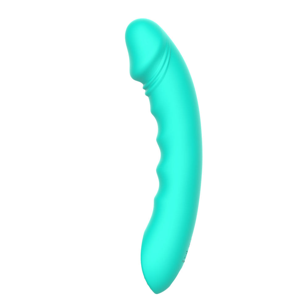 Party Up NIKI - Teal 15.4cm USB Rechargeable Vibrator