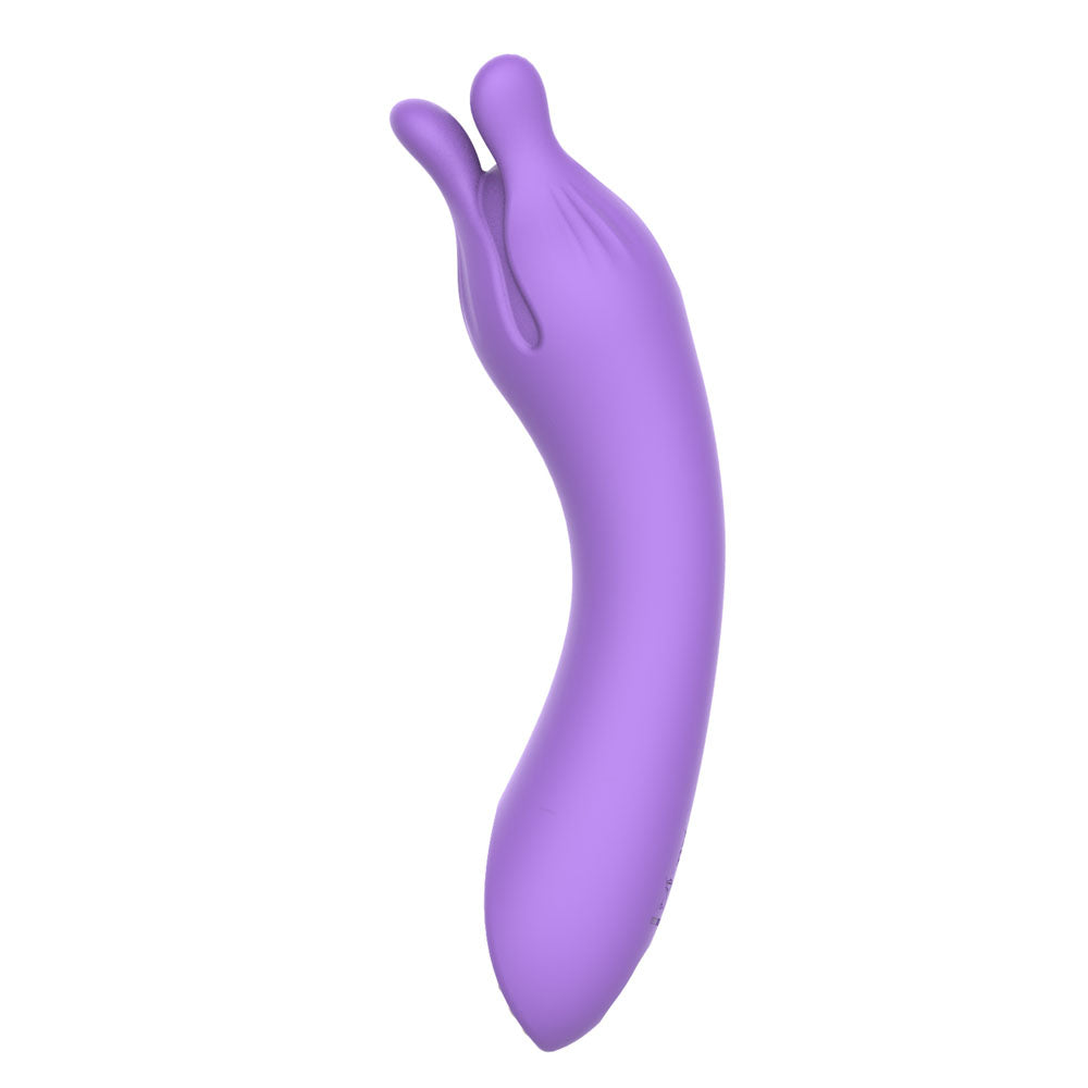 Party Up KELLY - Purple 13.7cm USB Rechargeable Vibrator