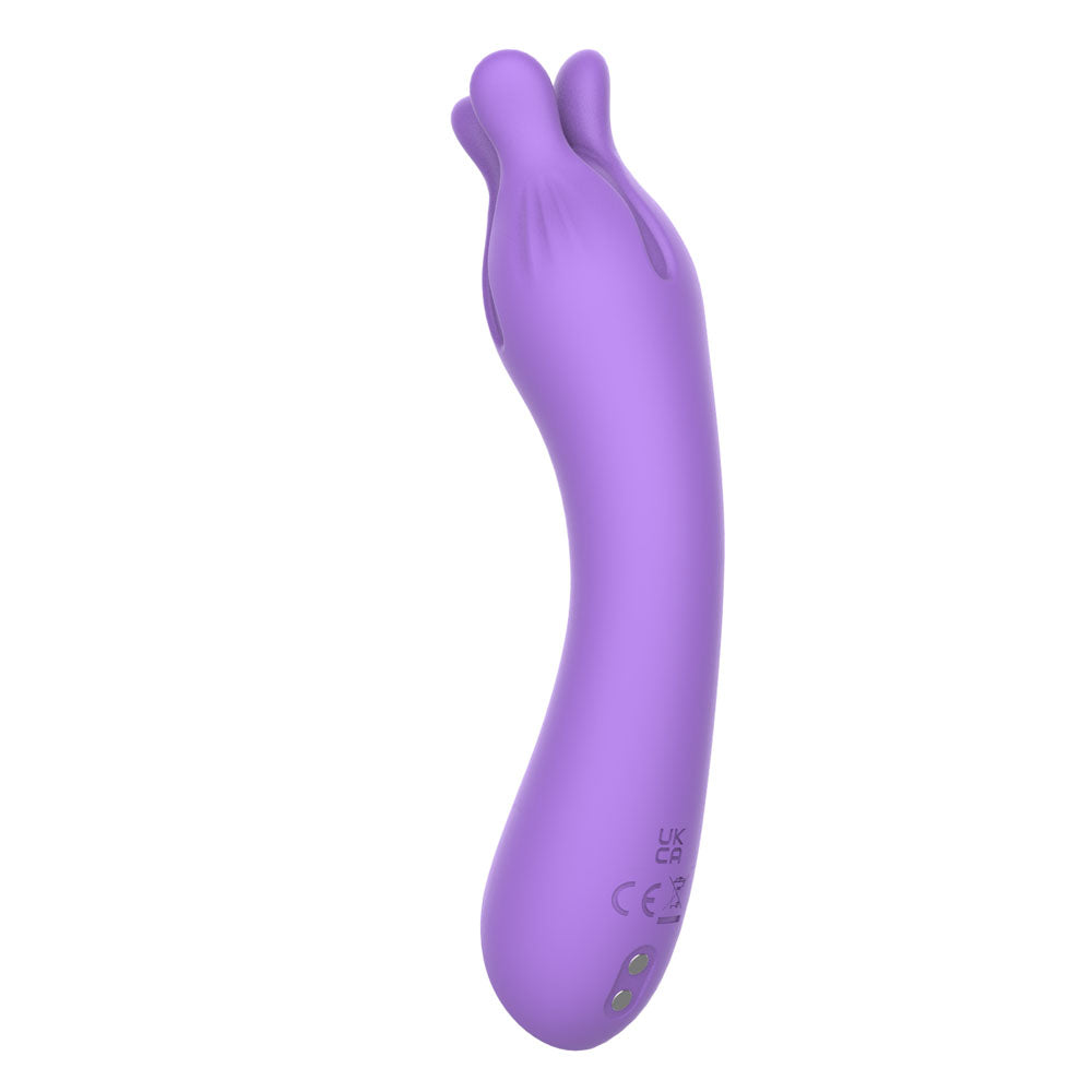 Party Up KELLY - Purple 13.7cm USB Rechargeable Vibrator