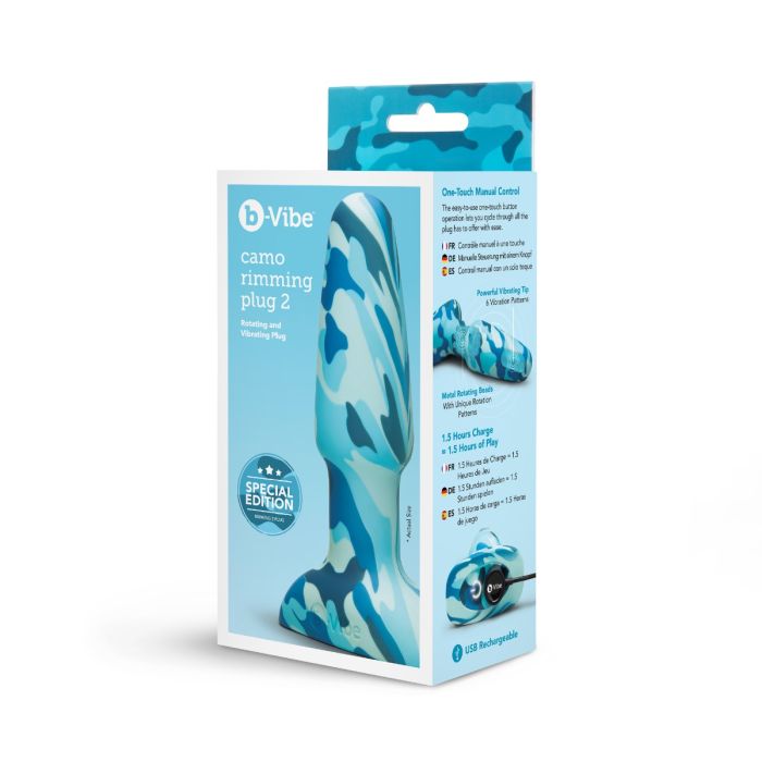 COTR | B-Vibe Rimming Plug 2 Camo Vibrating Anal Plug
