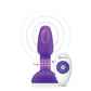 COTR | B-Vibe Rimming Plug Petite Purple with Remote Control
