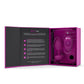 COTR | B-Vibe Vibrating Jewel Plug S/M Fuchsia with Pink Ruby and Remote