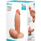 COTR | B-Vibe Slipskin Realistic Silicone Dildo - 6" Girthy Mocha