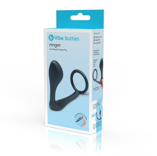 COTR | B-Vibe Butties - Ringer Cock Ring & Prostate Plug