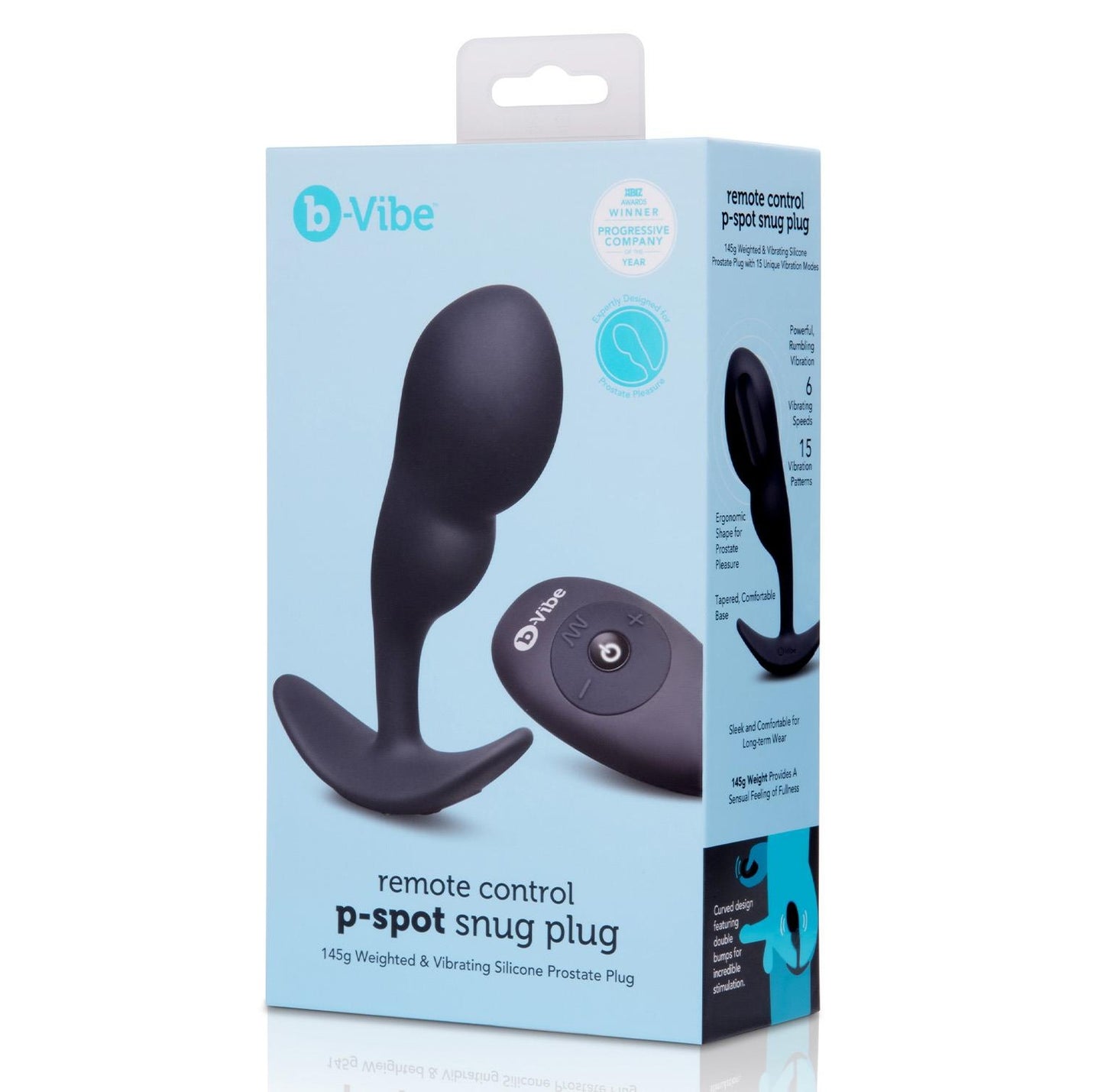 COTR | B-Vibe Remote Control P-Spot Snug Plug Medium