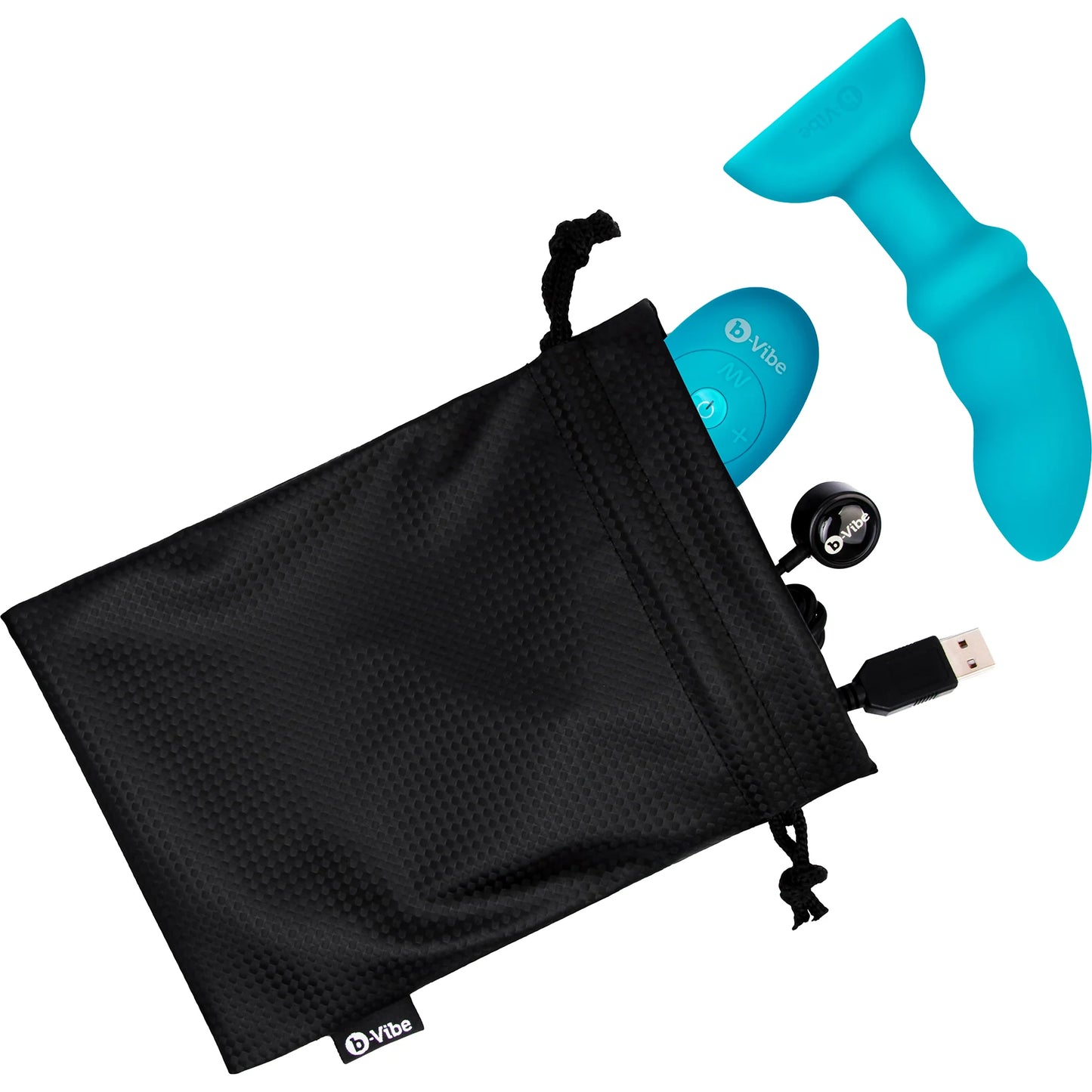 COTR | B-Vibe Remote Control Rimming P-Spot Plug - Rotating & Vibrating Prostate Stimulator