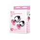 COTR | B-Vibe Jewel Heart Metal Training Set - 2 Piece Metal Butt Plug Set