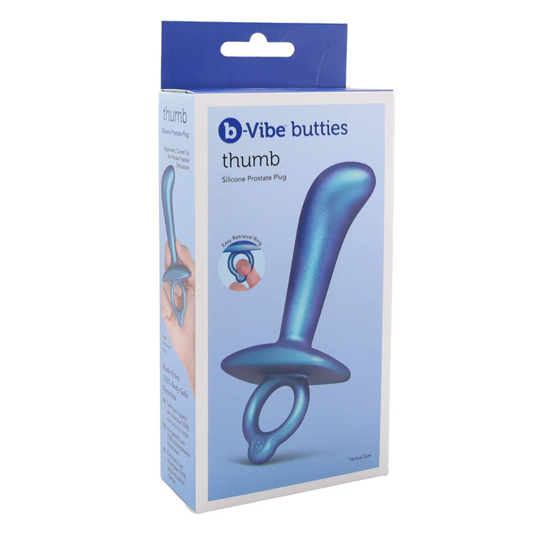 COTR | B-Vibe Butties Thumb Silicone Prostate Plug