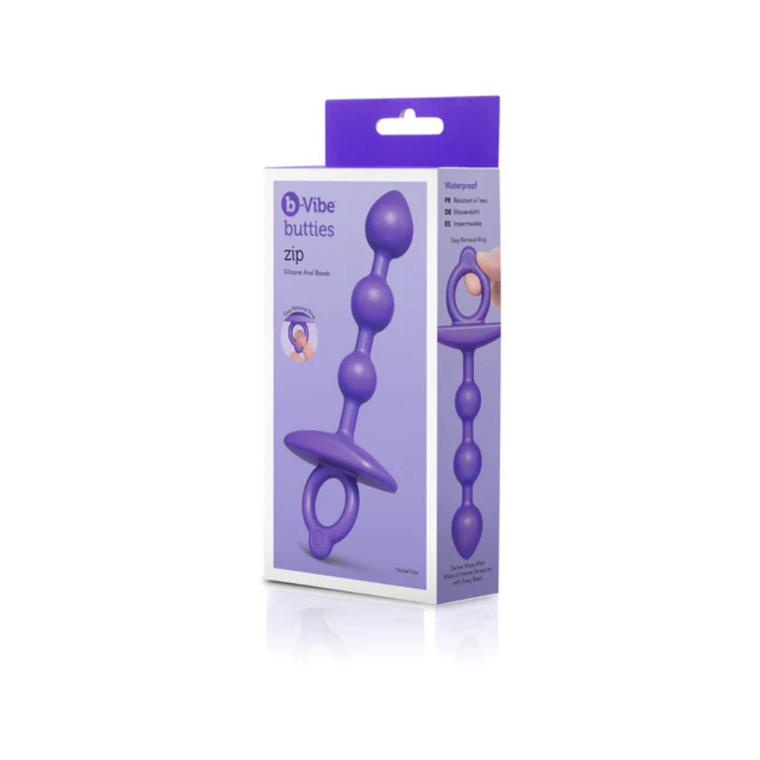 COTR | B-Vibe Butties Zip Silicone Anal Bead