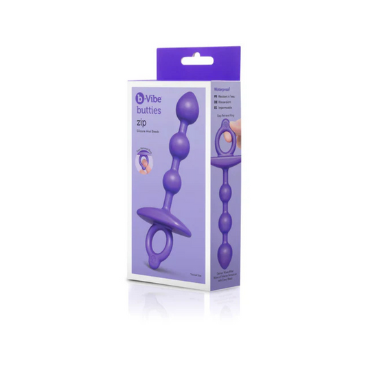COTR | B-Vibe Butties Zip Silicone Anal Bead