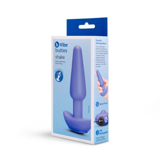 COTR | B-Vibe Butties Shake Slimline Vibrating Silicone Plug