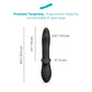 COTR | B-Vibe Rimming P-Spot Vibe - Rotating Beads & Vibrating Prostate Massager