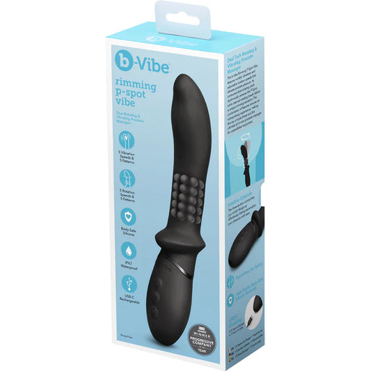 COTR | B-Vibe Rimming P-Spot Vibe - Rotating Beads & Vibrating Prostate Massager