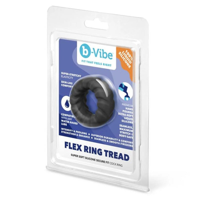 COTR | B-Vibe Flex Ring Tread - Silicone Cock Ring