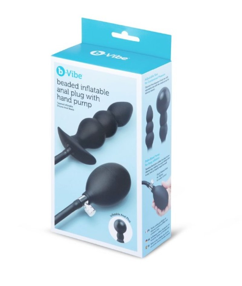 COTR | B-Vibe Beaded Inflatable Anal Plug