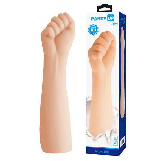 Party Up TONY Fist - Flesh 36cm Fist Dildo