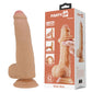 Party Up THOMAS Slide Skin Dong - Flesh 23cm Flexible Dildo