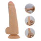Party Up THOMAS Slide Skin Dong - Flesh 23cm Flexible Dildo