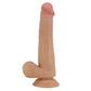 Party Up TIM Slide Skin Dong - Flesh 22cm Flexible Dildo