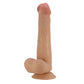 Party Up TIM Slide Skin Dong - Flesh 22cm Flexible Dildo