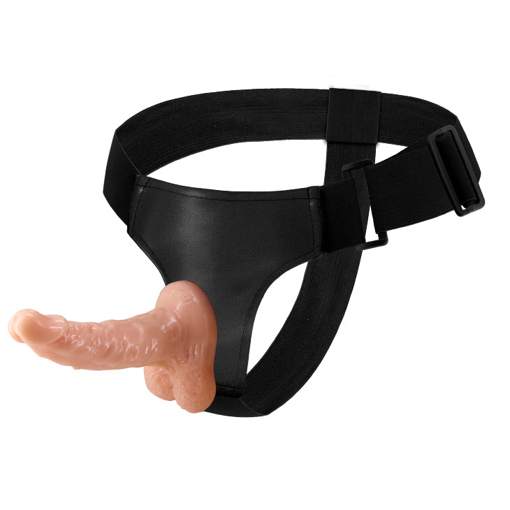 Baile Strap On Dildo w/Harness Flesh
