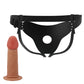 Party Up NATHAN Strap-On - Flesh 17.5cm Hollow Strap-On