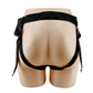 Party Up NELSON Vibrating Strap-On - Brown 17.5cm Vibrating Hollow Strap-On