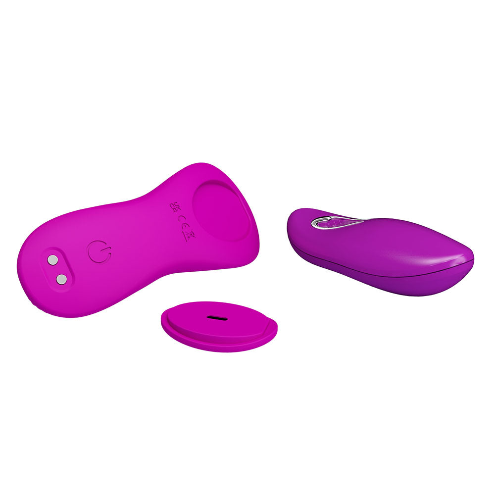 Party Up Michael Panty Vibrator Pink